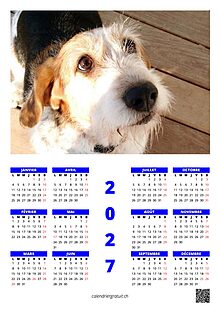 Calendrier photo 2027