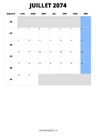 calendrier juillet 2074 calendrier juillet 2074 format portrait